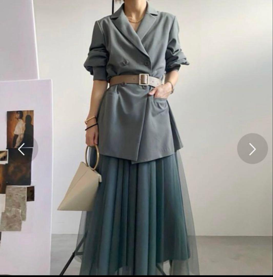 ジャケット・アウター AMERI TRINITY JKT TULLE DRESS