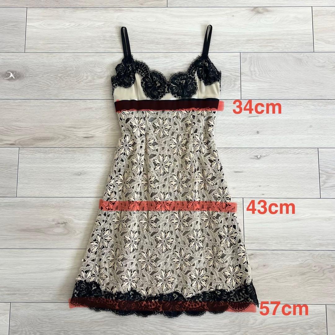 【美品】DOLCE&GABBANA ドレス　総レース　パーティー　フォーマル