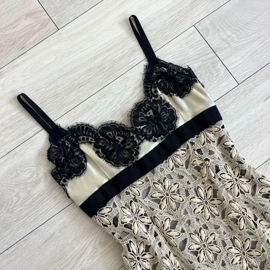 【美品】DOLCE&GABBANA ドレス　総レース　パーティー　フォーマル