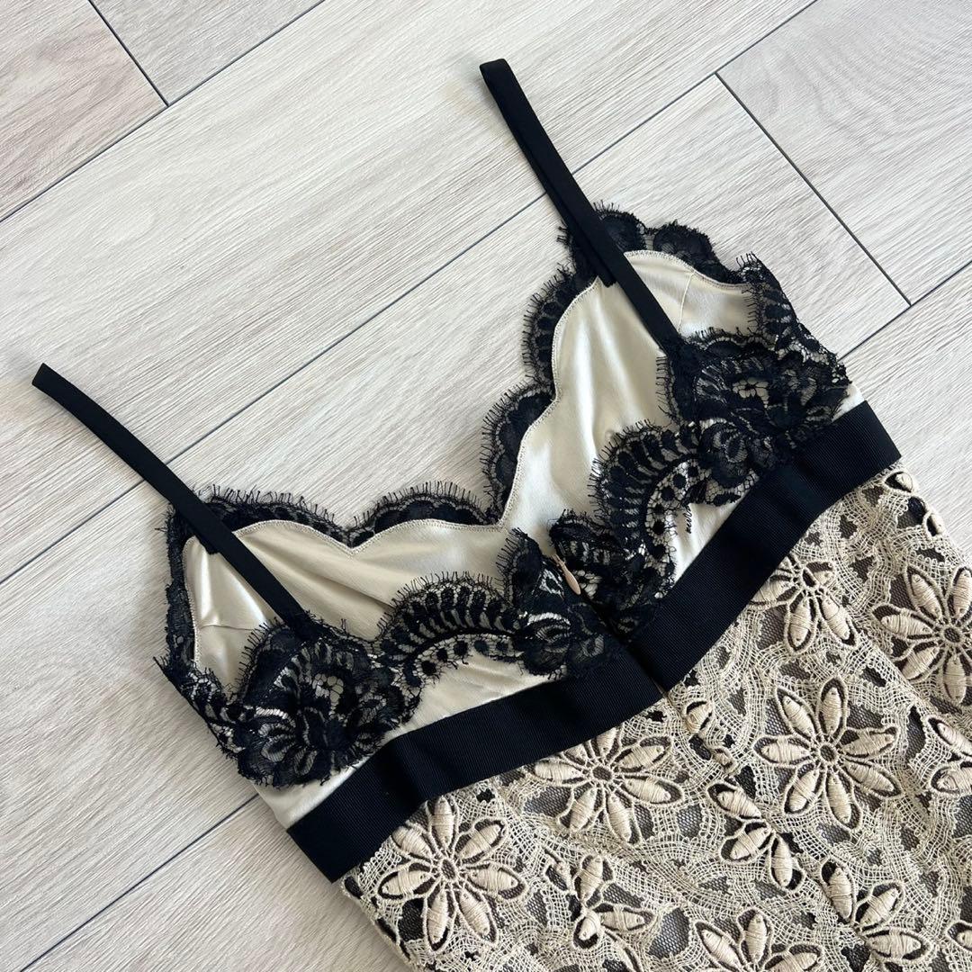 【美品】DOLCE&GABBANA ドレス　総レース　パーティー　フォーマル