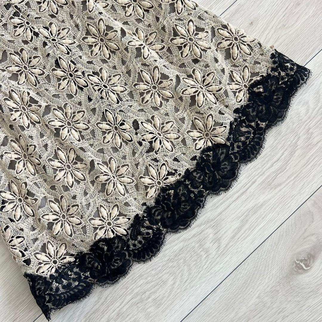 【美品】DOLCE&GABBANA ドレス　総レース　パーティー　フォーマル