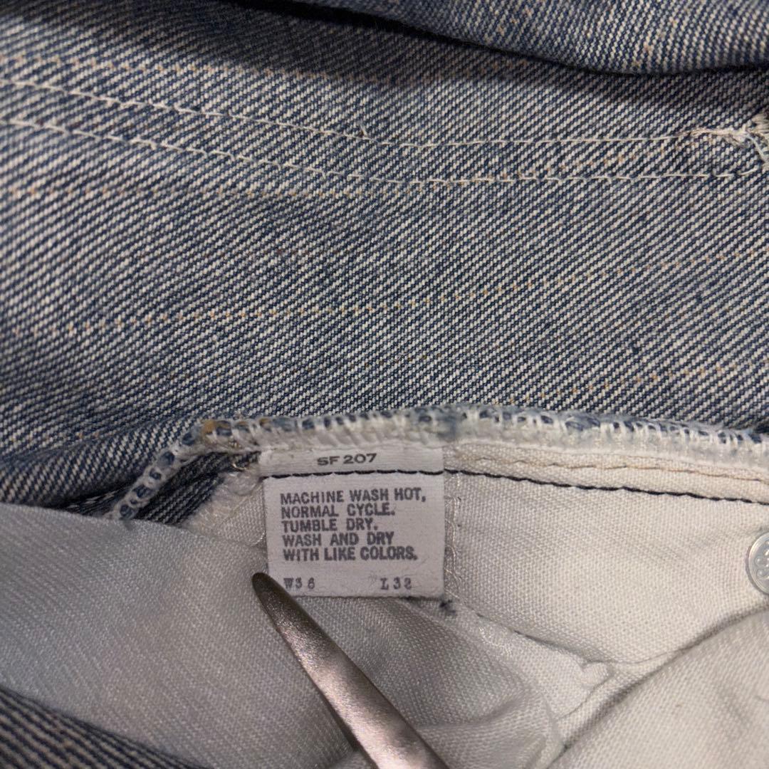 Levi's 80s デニム　アメリカ製　ストライプ