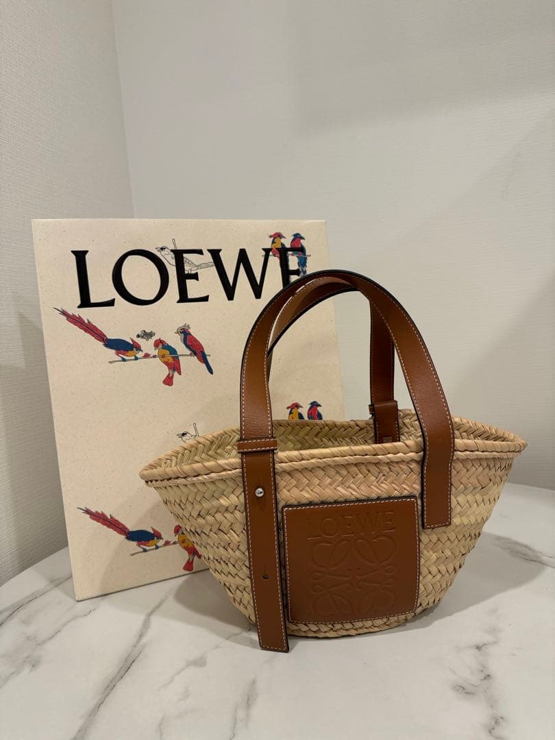 ※かこ※ロエベ　バスケットバック　スモール　カゴバック