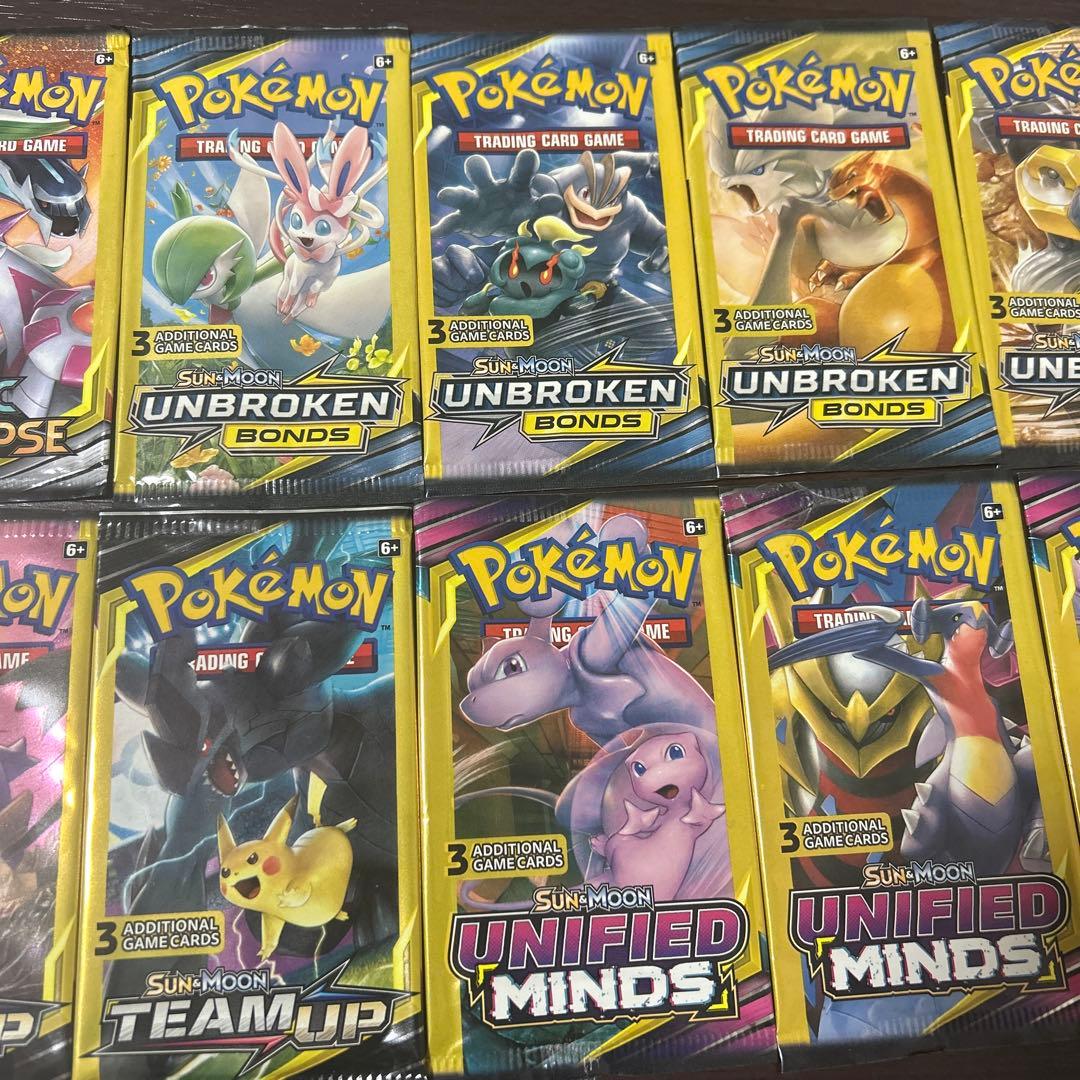 ポケモンカード　空パック　TAG 14種