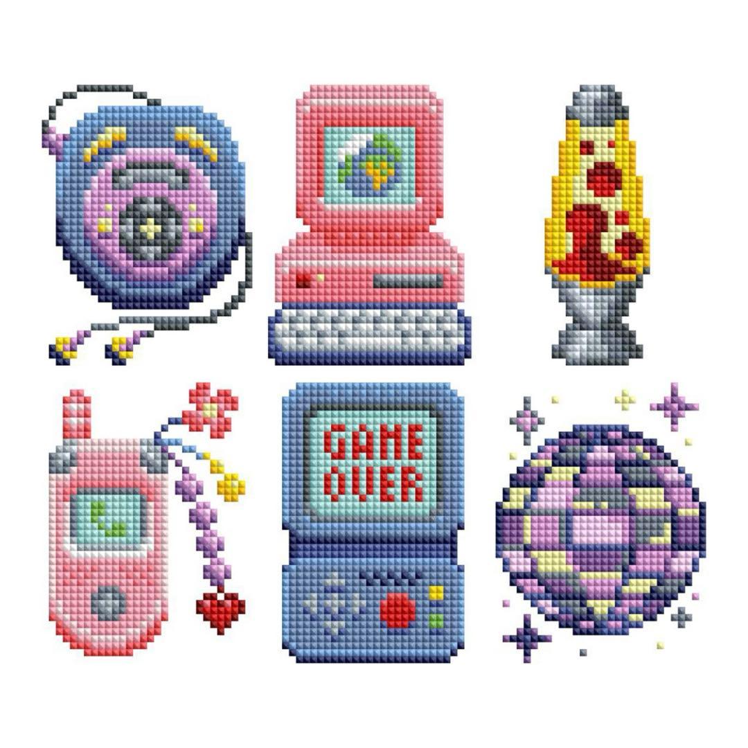 ダイヤモンドアートクラブ　DAC キット　ミニダズルズ2つ