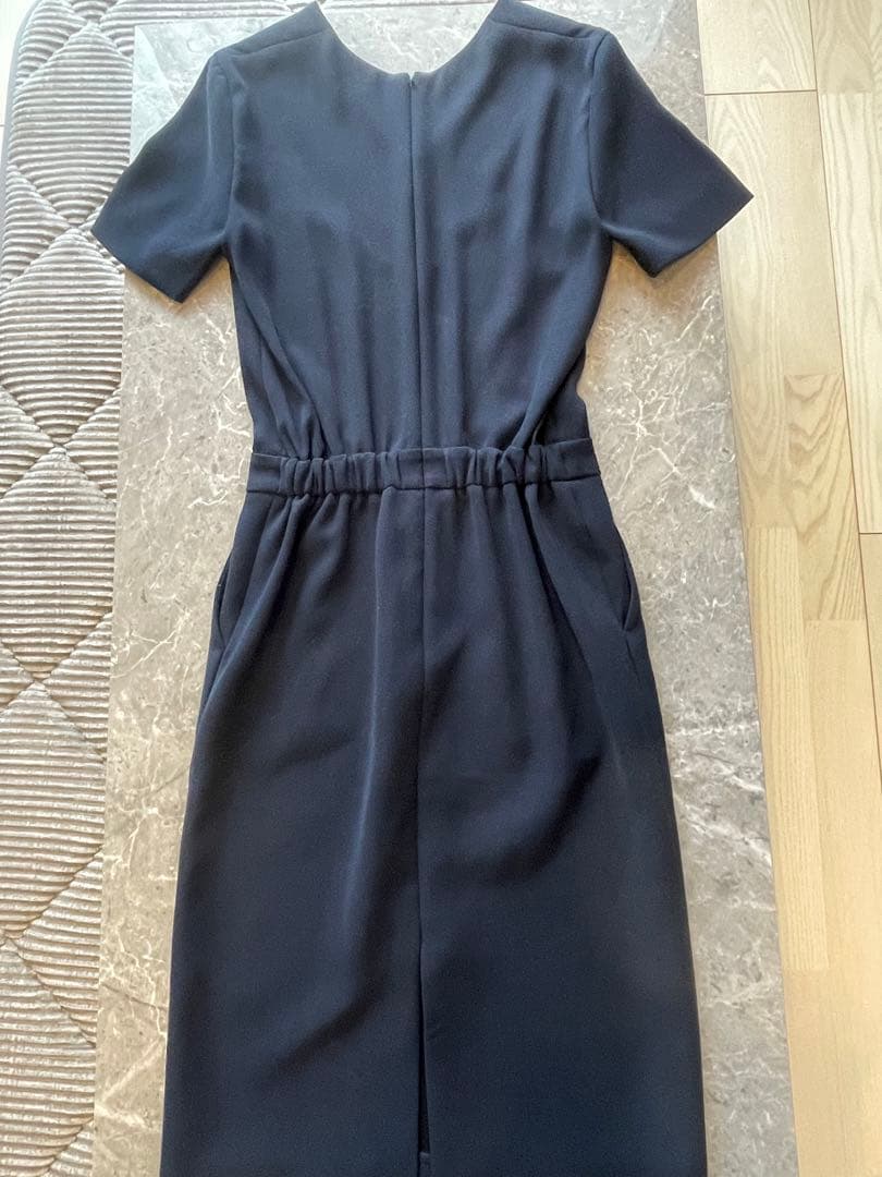 値下げ　ヨーコチャン ウエストギャザーワンピース