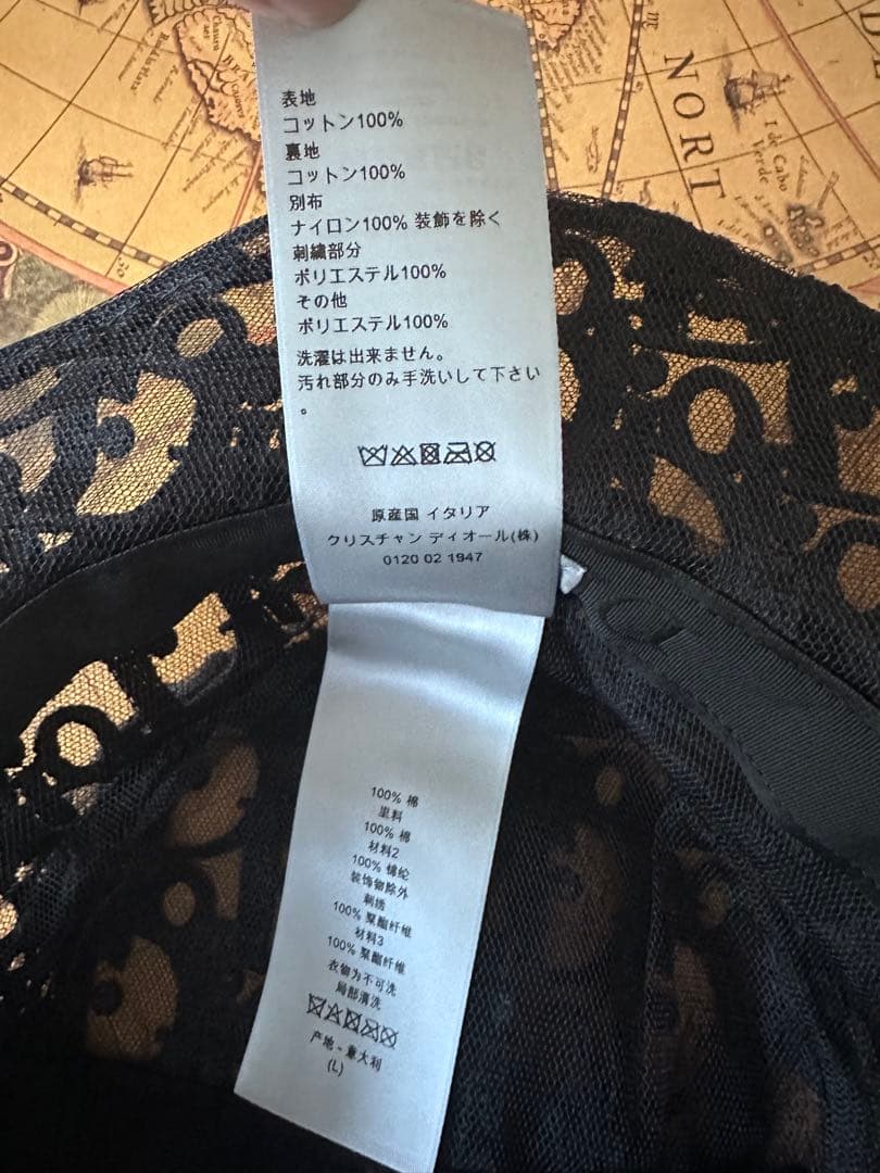 22ss dior ハット　283C904A4451 Lサイズ