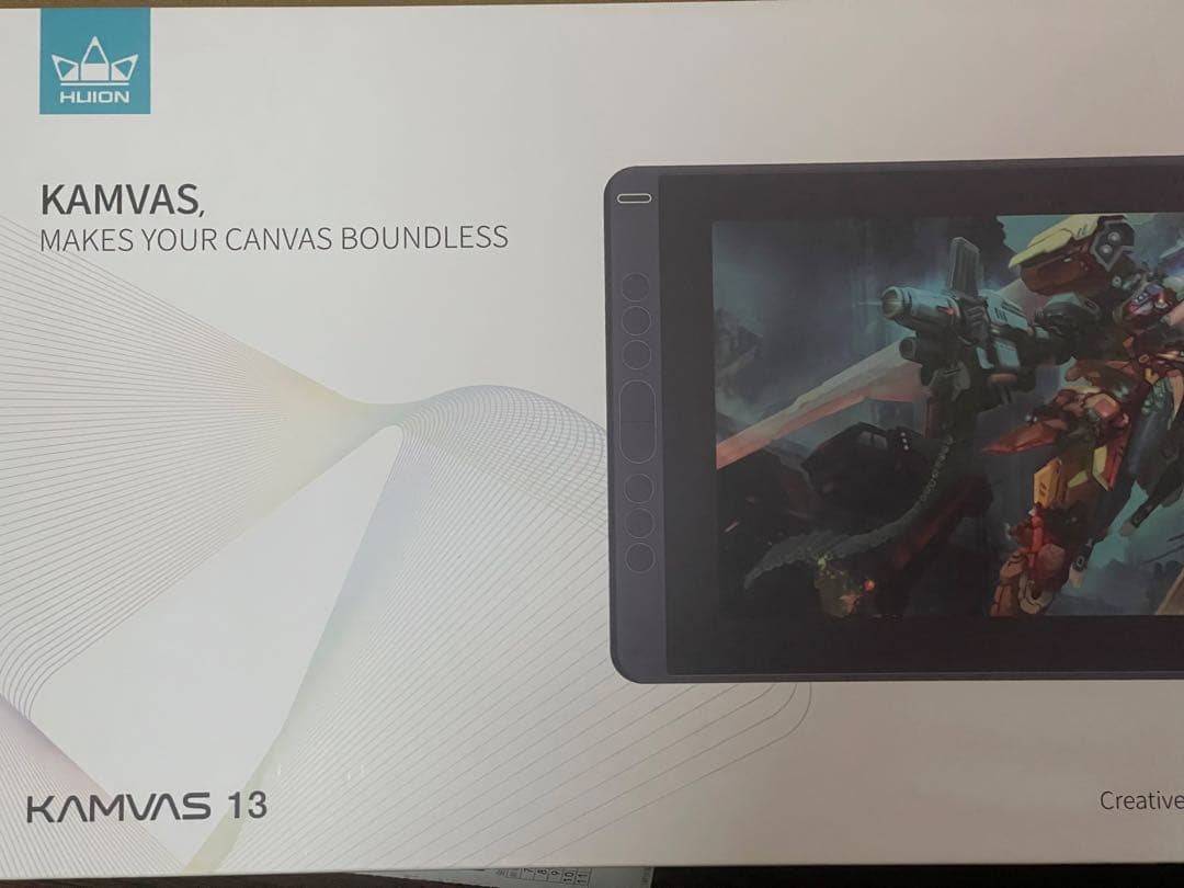 液晶タブレット　kanvas13 heuion