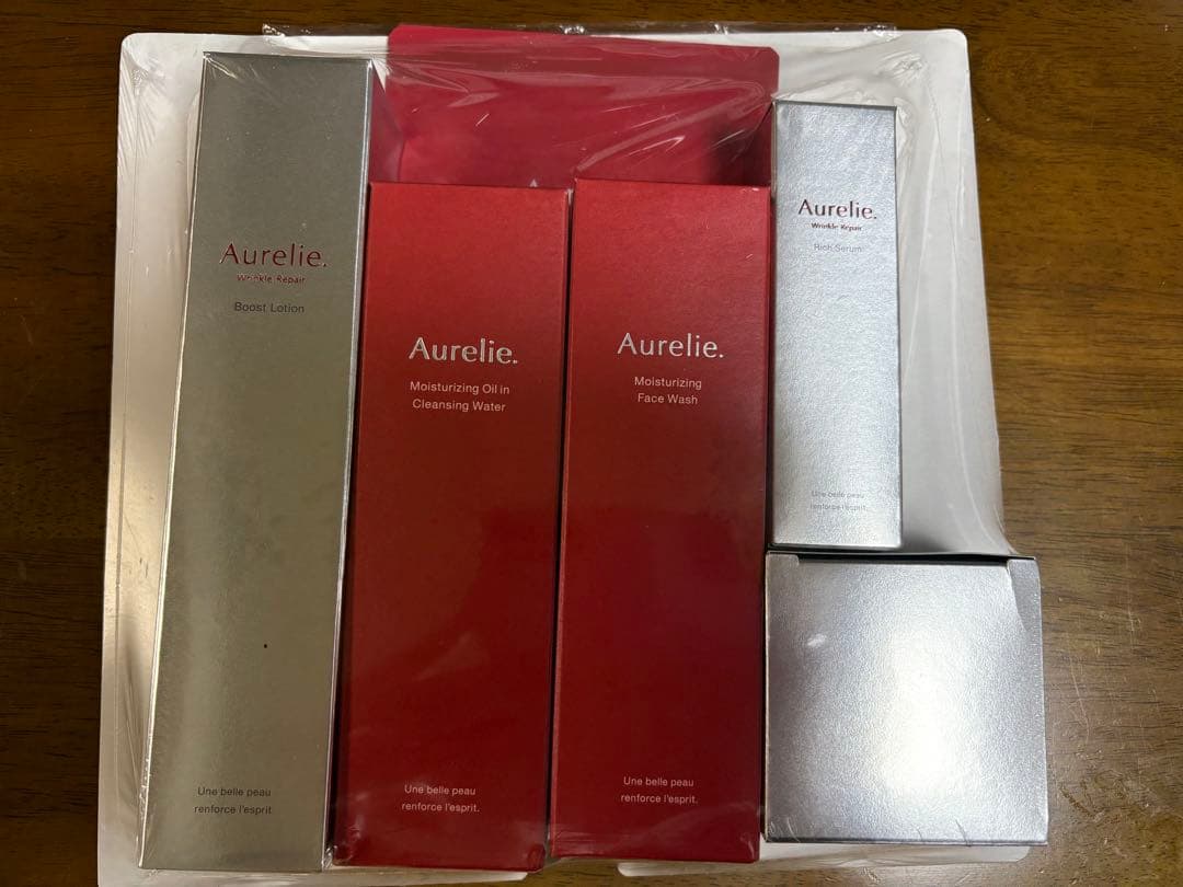 Aurelie プレミアムエイジング集中ケアコースセット　マスクシート付