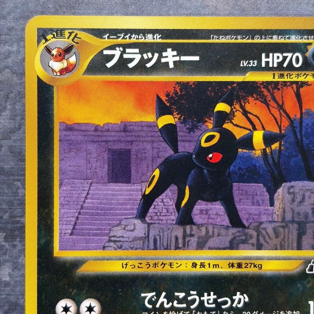 【美品】ブラッキー プレミアムファイル2 PROMO 第2世代　旧裏