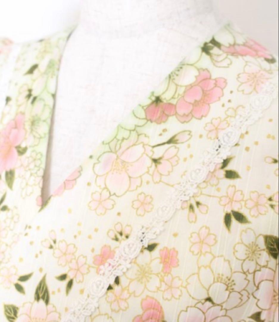 marcHenromanTica メルヘンロマンティカ　夢桜袴風ワンピース