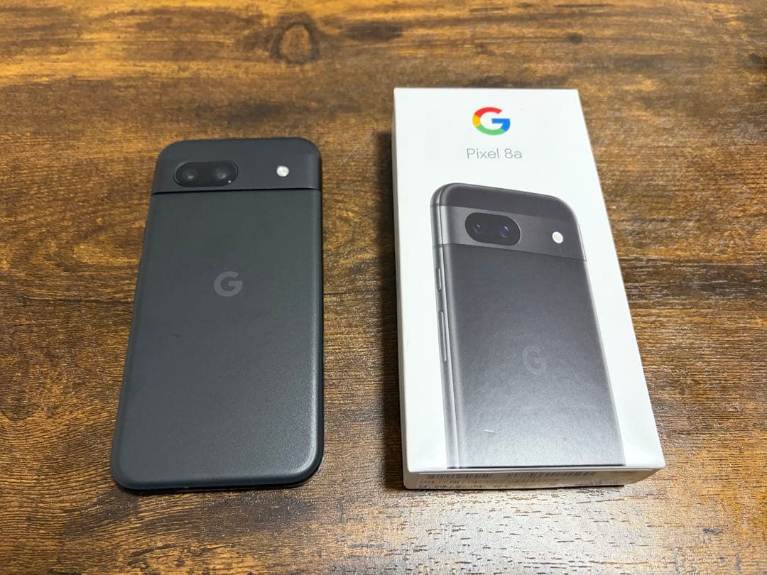 Google Pixel 8a 本体 ブラック バッテリー容量100％
