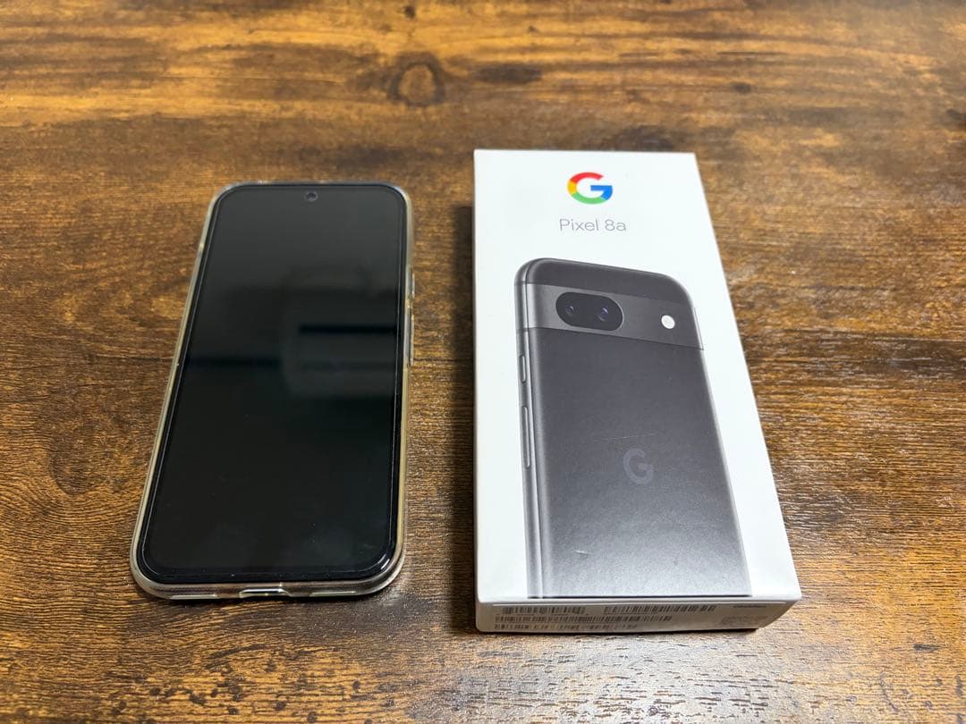 Google Pixel 8a 本体 ブラック バッテリー容量100％
