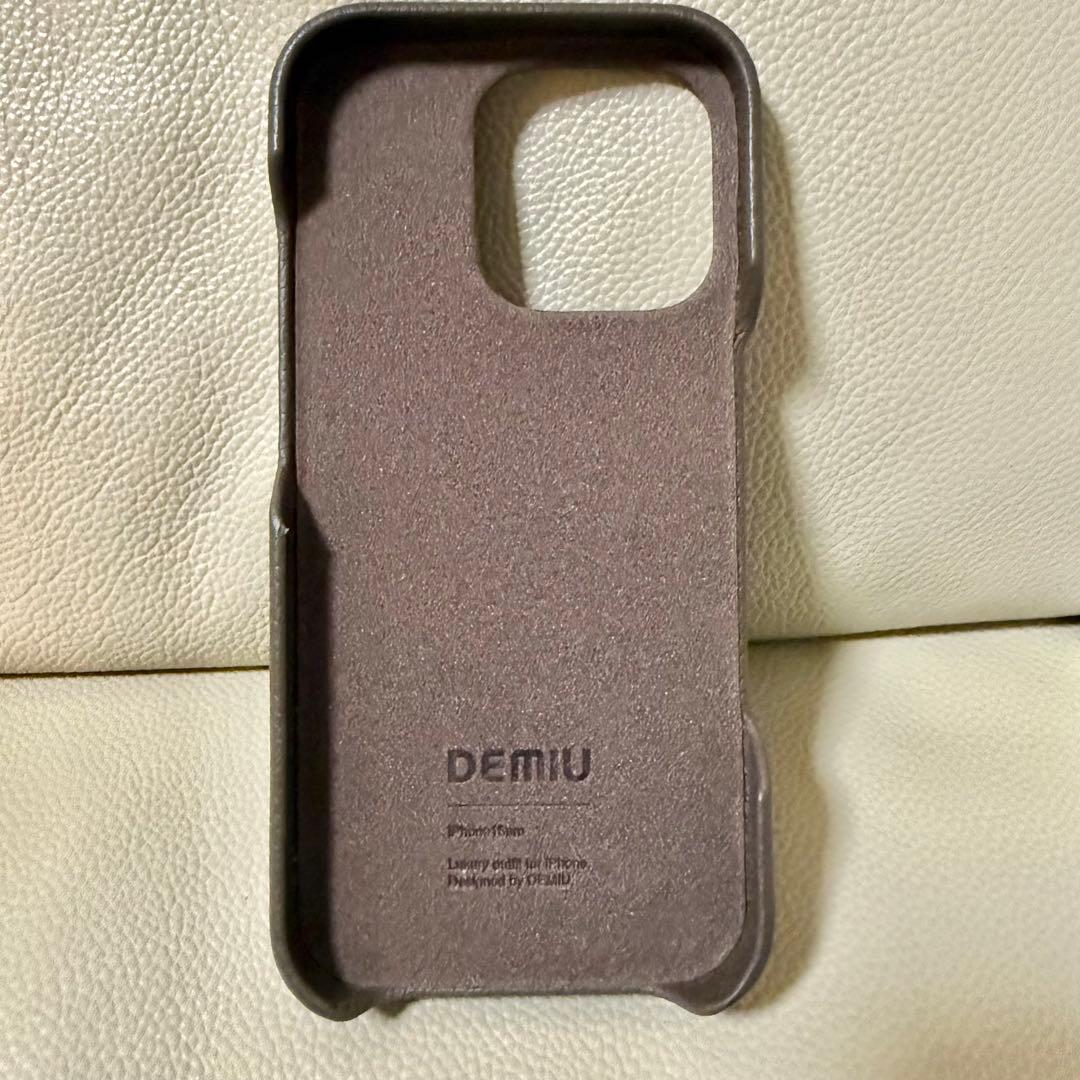 DEMIU デミュウ iPhone16Proカバー ケースBALLON エトープ