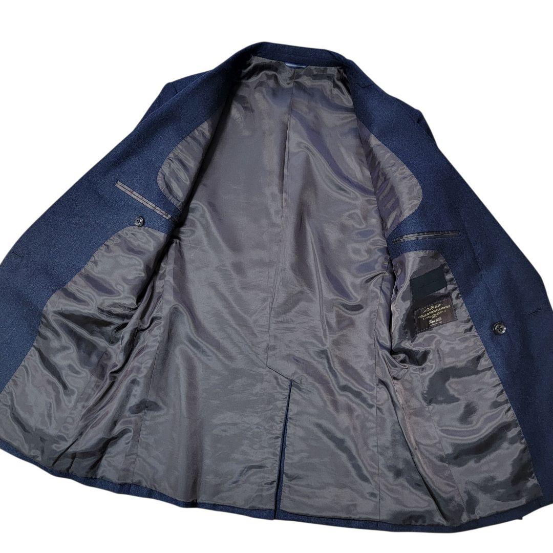 ほぼ未使用 ジュンハシモト カノニコ120 セミダブルジャケット パンツ スーツ