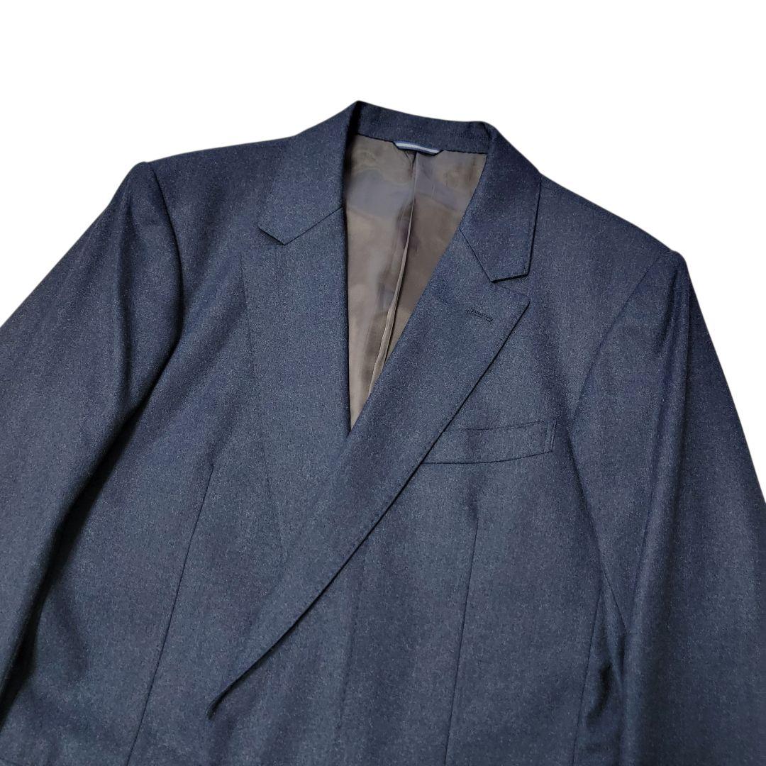 ほぼ未使用 ジュンハシモト カノニコ120 セミダブルジャケット パンツ スーツ