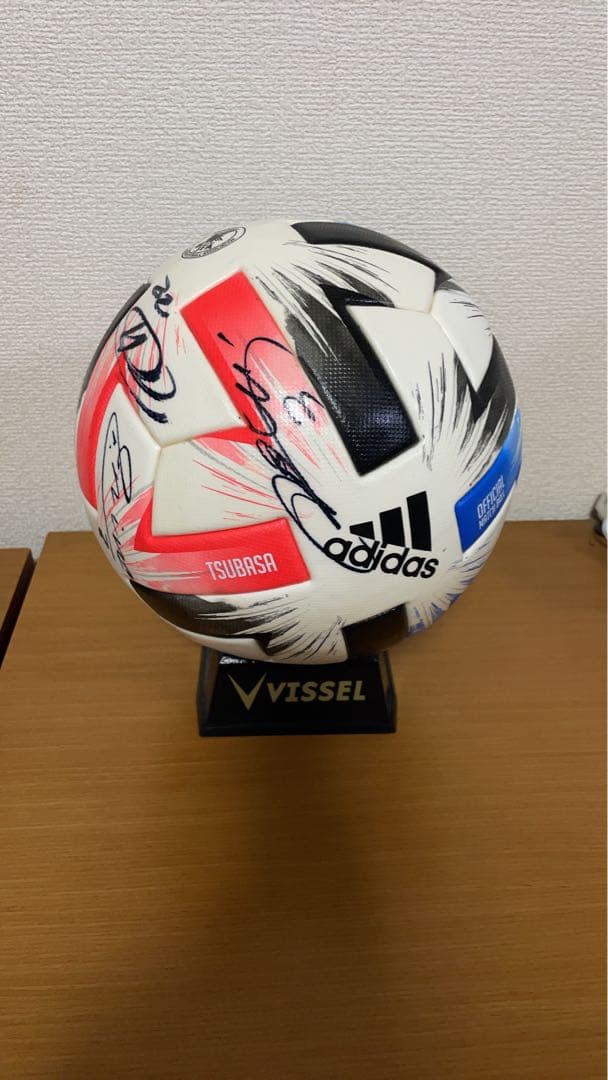 イニエスタ サインボール adidas TSUBASA サッカーボール