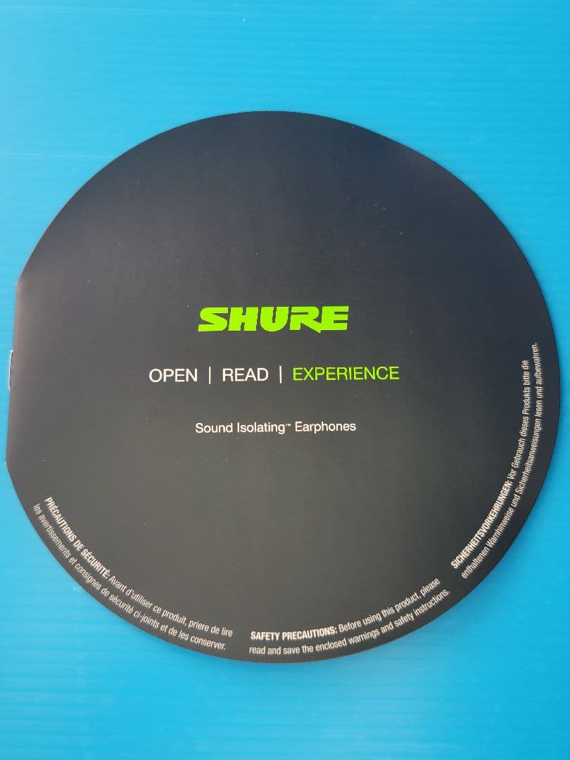 Shure AONIC４SE42HYBK＋UNI‐A