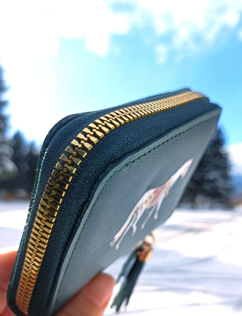 マカロンナ昨日の新月ヒーリングした小銭入れ