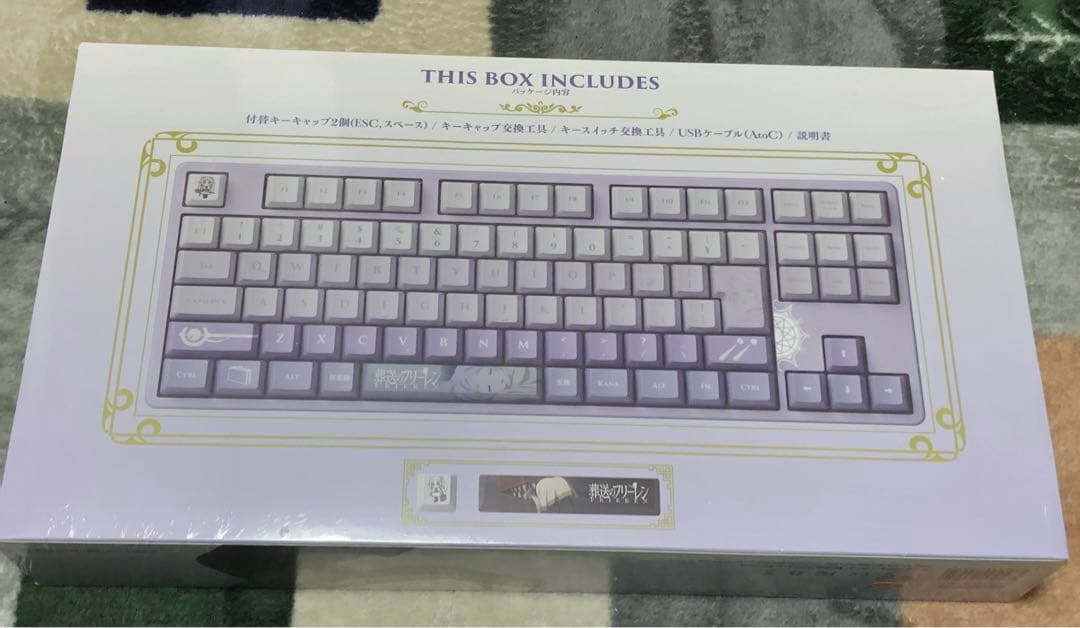 葬送のフリーレン AMICIS ゲーミングキーボード 日本語配列 80HE