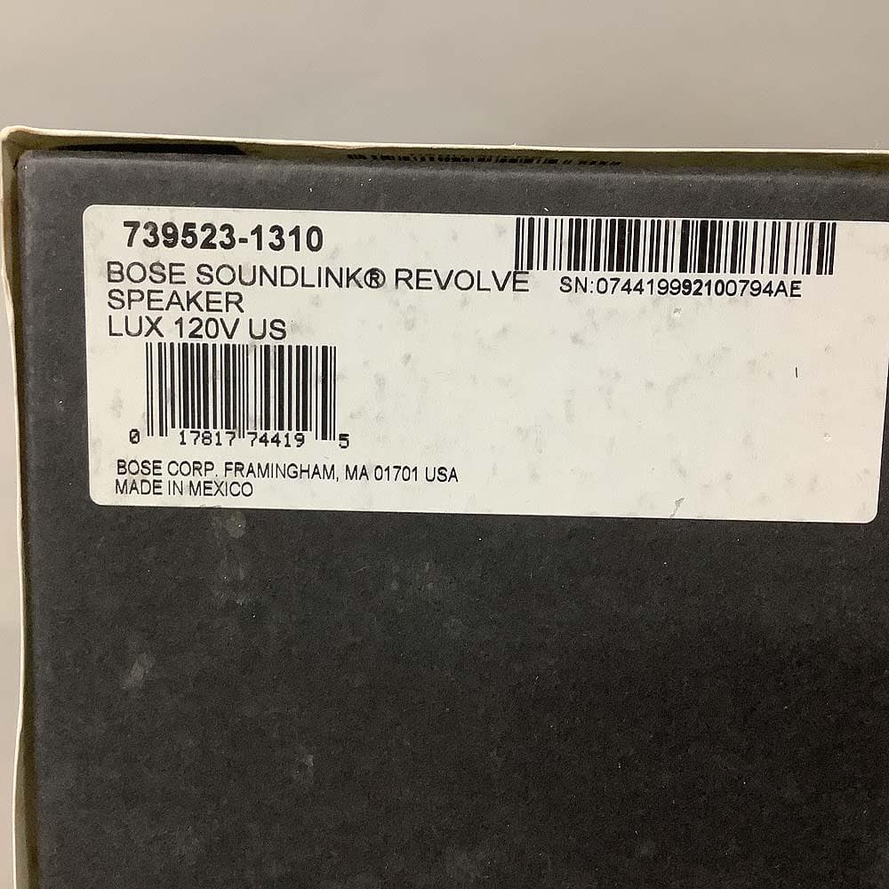 BOSE スピーカー SoundLink Revolve