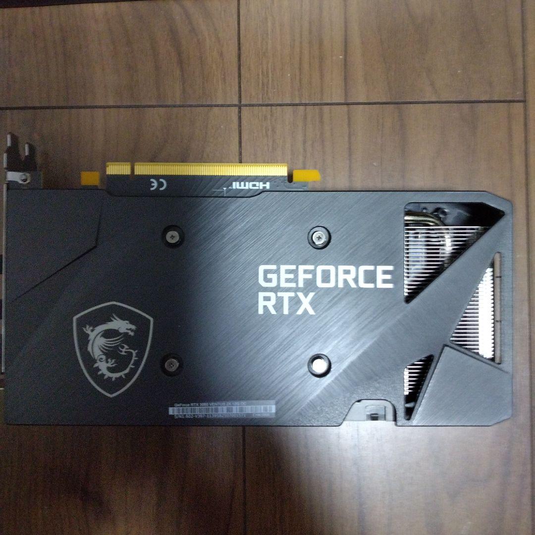 グラフィックボード・グラボ・ビデオカード MSI GeForce RTX3060 VENTUS2X 12G OC