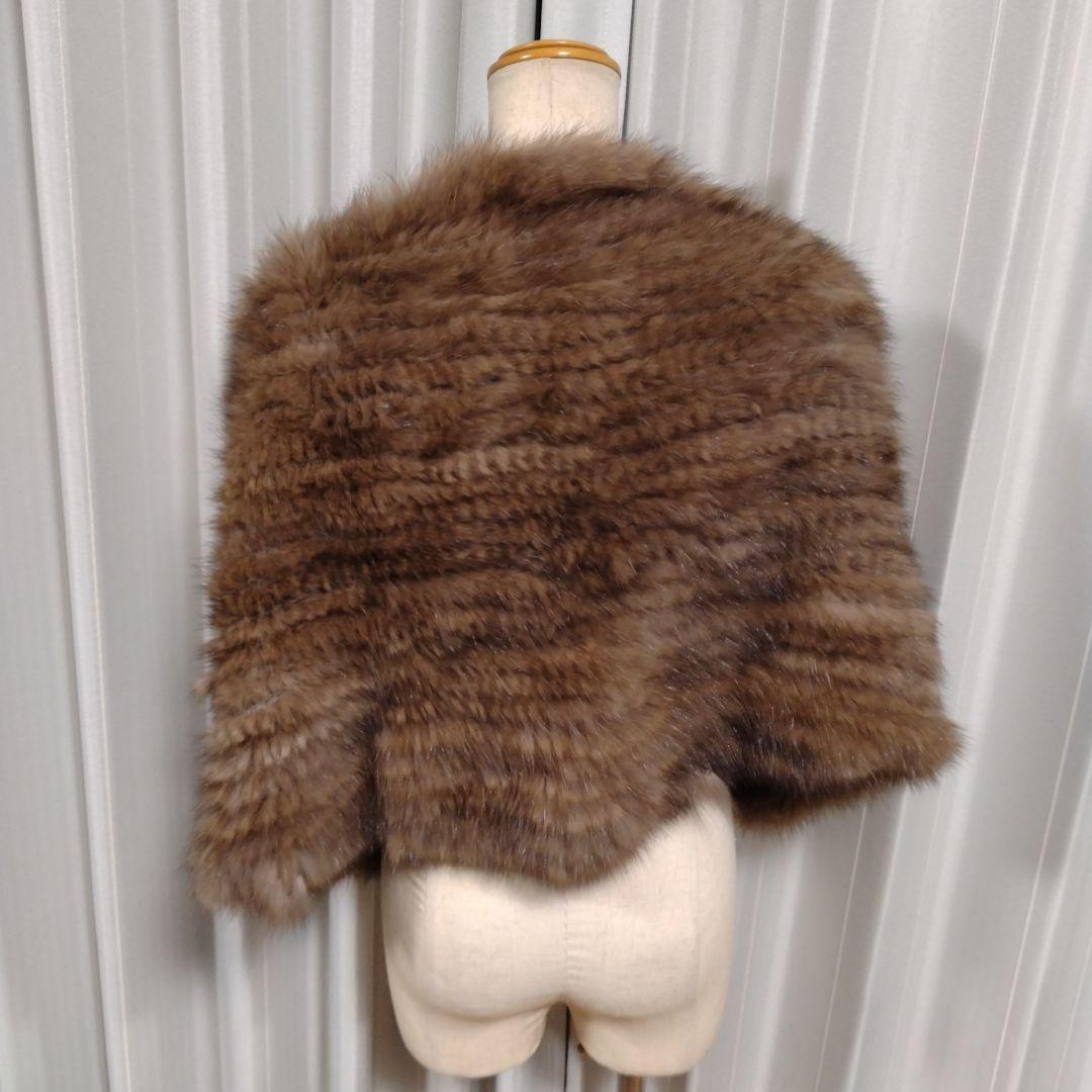 美品✩ムーンバット社✩ファビオラ✩ロシアンセーブル✩スヌード✩ファースヌード