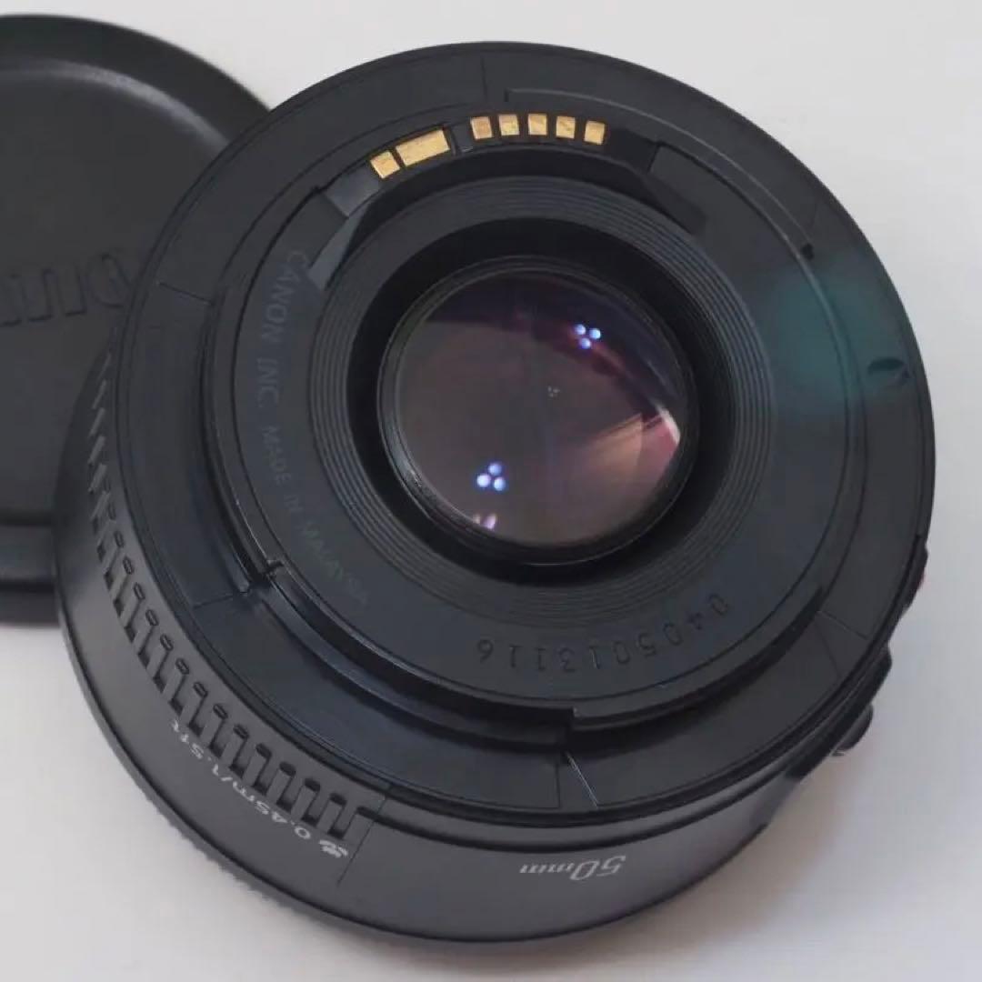 【美品】Canon EF50mm F1.8 II 単焦点 背景ぼかし神レンズ❤️