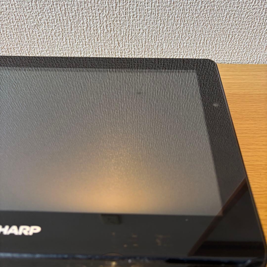 【美品】シャープ ポータブル液晶テレビ AQUOS ブラック 2T-C12AF