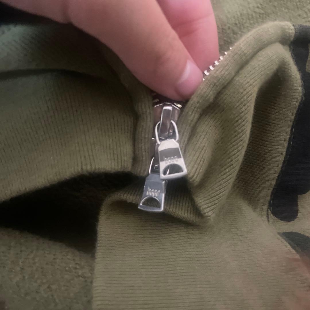 アベイシングエイプ ジップパーカー Lサイズ