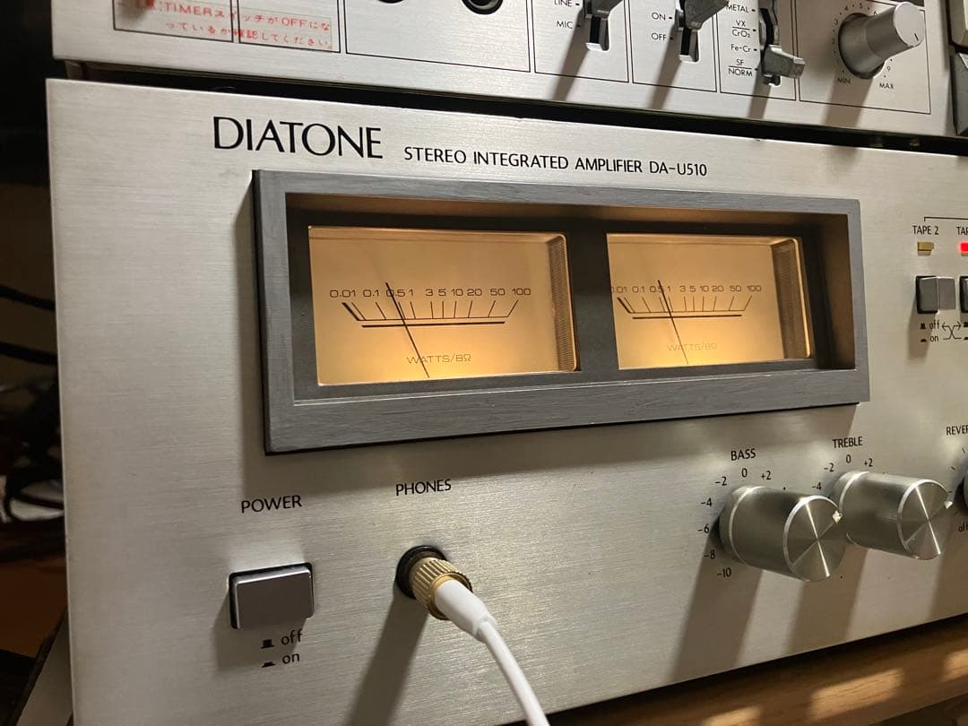 【美品・動作品】DIATONE DA-U510 プリメインアンプ／メンテナンス済