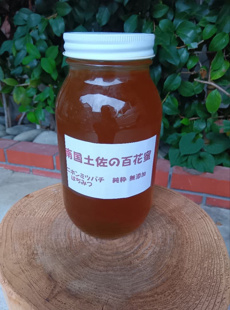 ニホンミツバチはちみつ南国土佐の百花蜜　無添加　無加工　たれ蜜