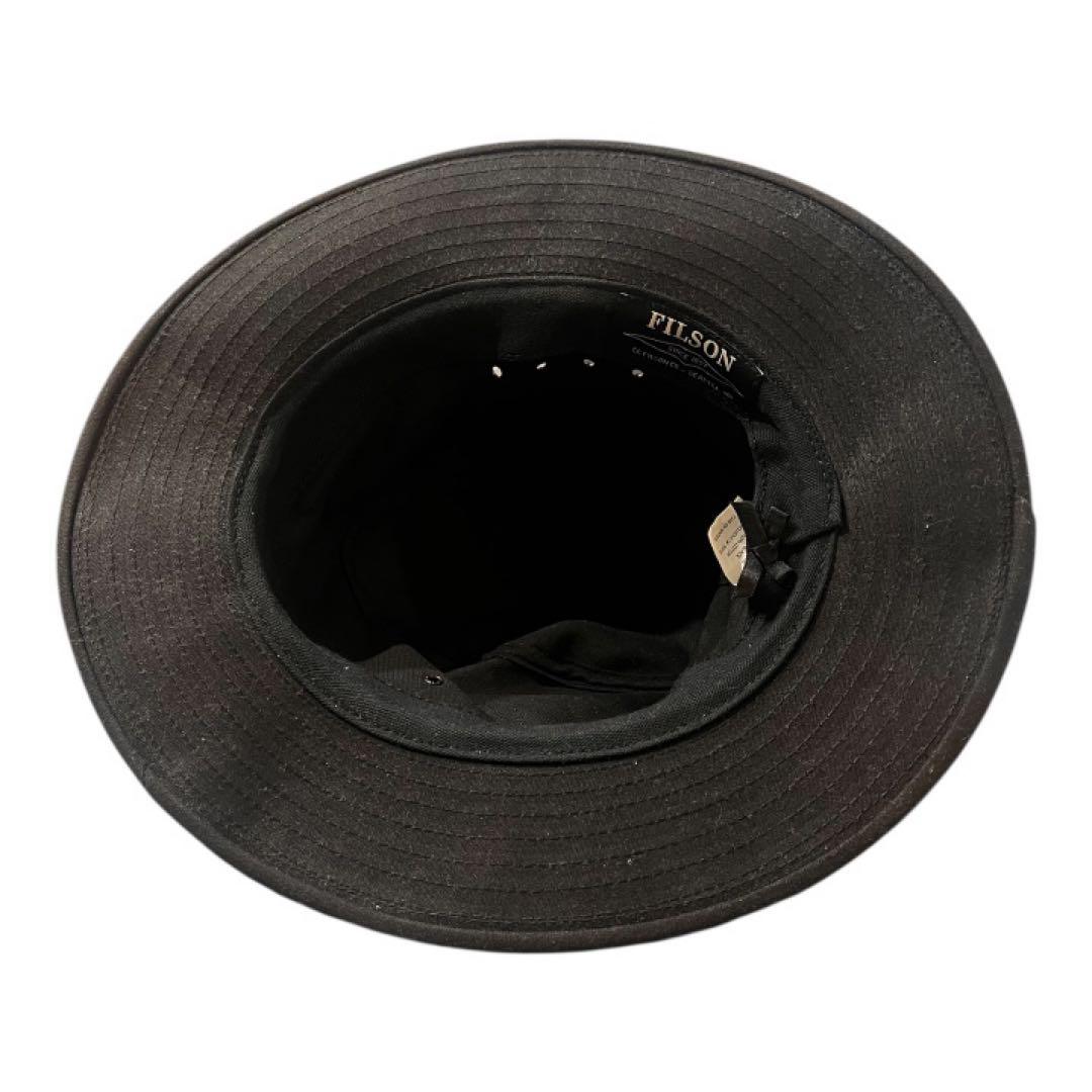 フィルソン TIN CLOTH PACKER HAT　ハット　ブラック　サイズL