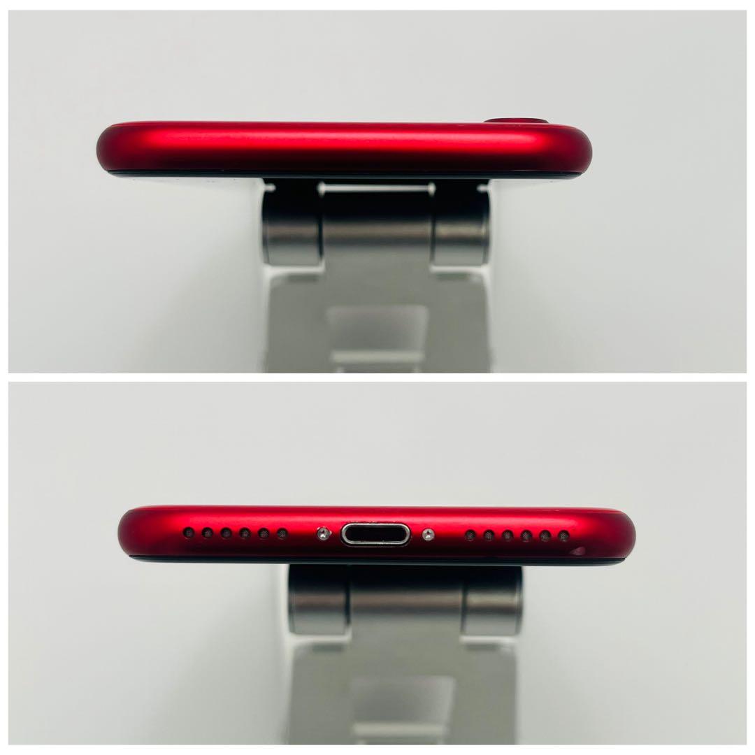 【B】iPhone SE2 128GB SIMフリー　レッド　本体