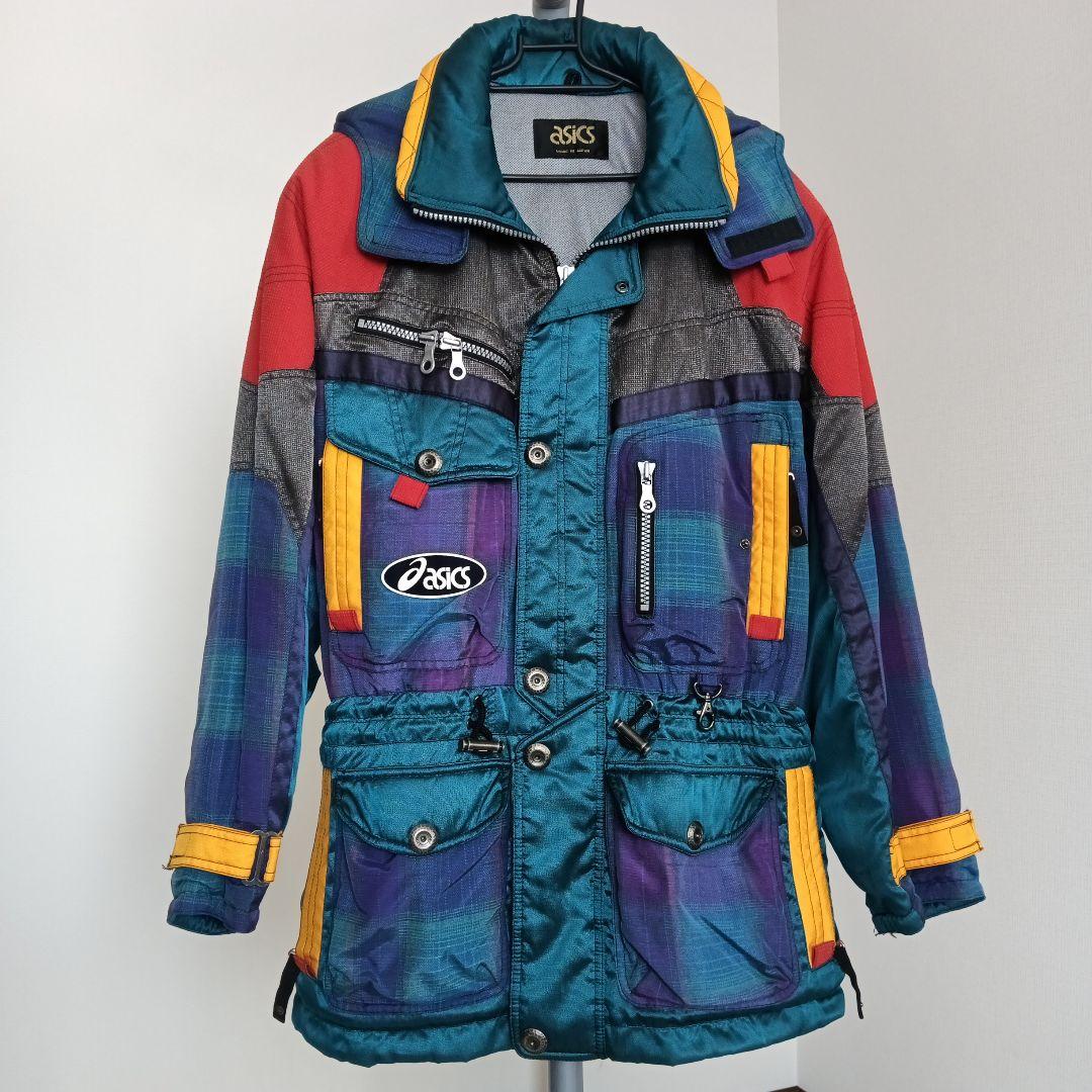 asics マルチカラースキーウェアセット