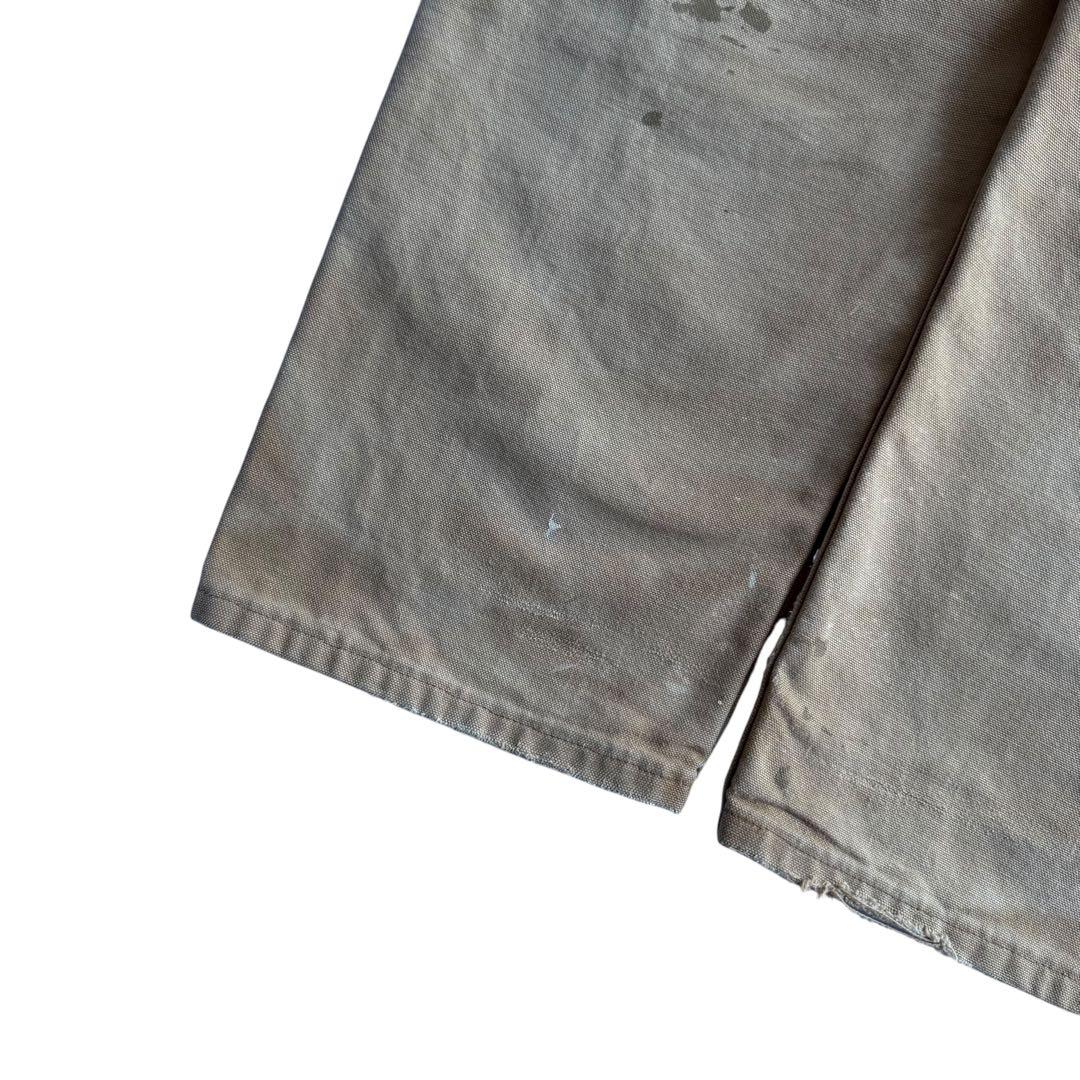 カーハート ダブルニーペインターパンツ ボロ ペンキ ワークパンツ USA 古着