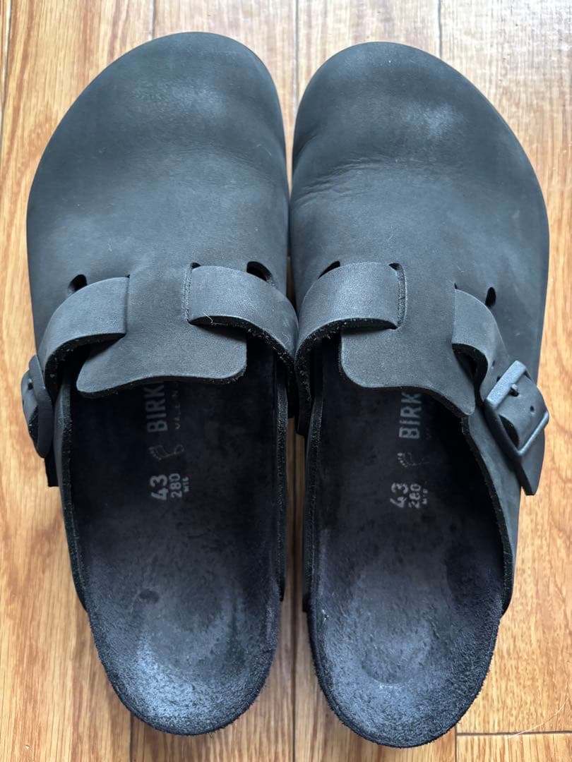 BIRKENSTOCK Boston サンダル 43 ブラック