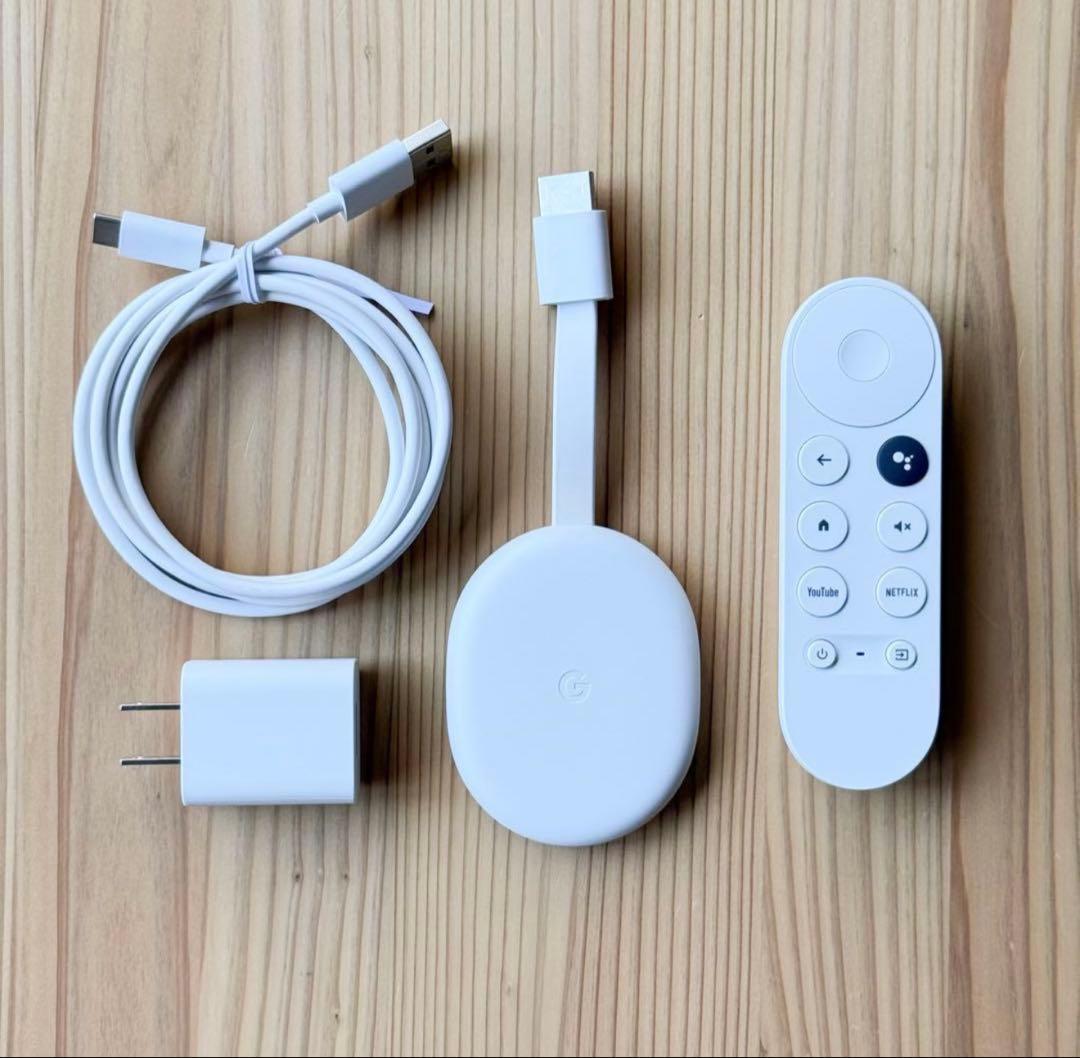 Chromebookアクセサリー Chromecast with Google TV 4K (GZRNL)