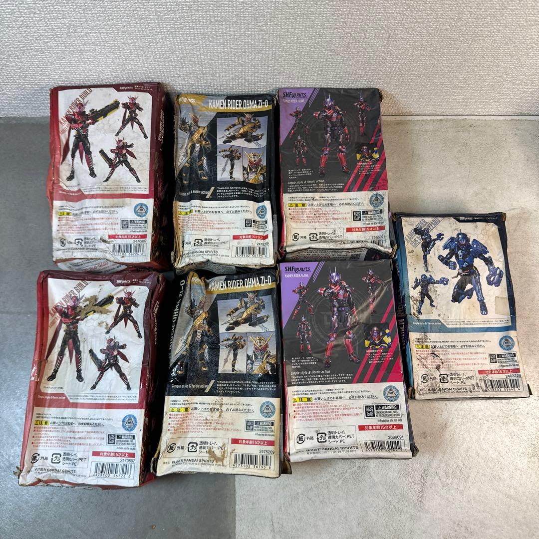 S.H.Figuarts 仮面ライダー フィギュア まとめ 現状品 7体