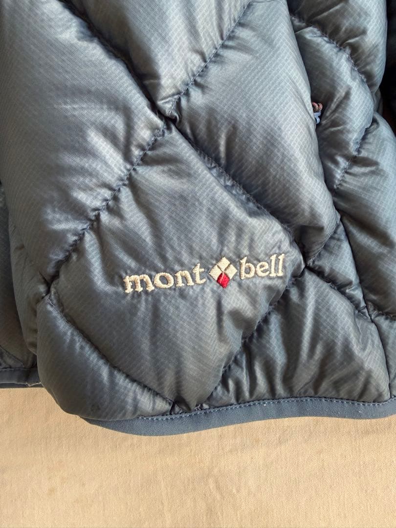 モンベル ライトアルパインダウンパーカ　超美品　L 　ライトブルー　希少！