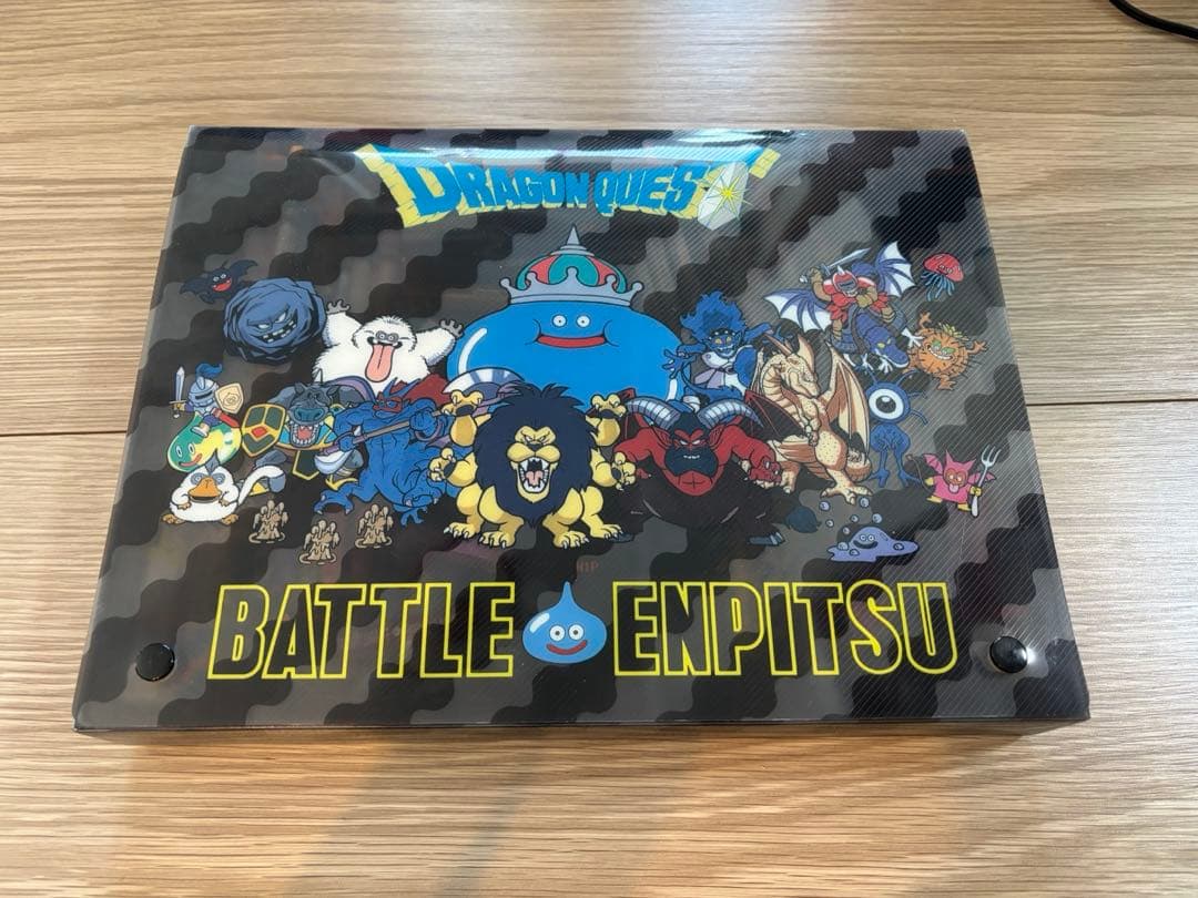 【希少品】ドラゴンクエスト バトルえんぴつ 初代セット　127本　専用ケース付