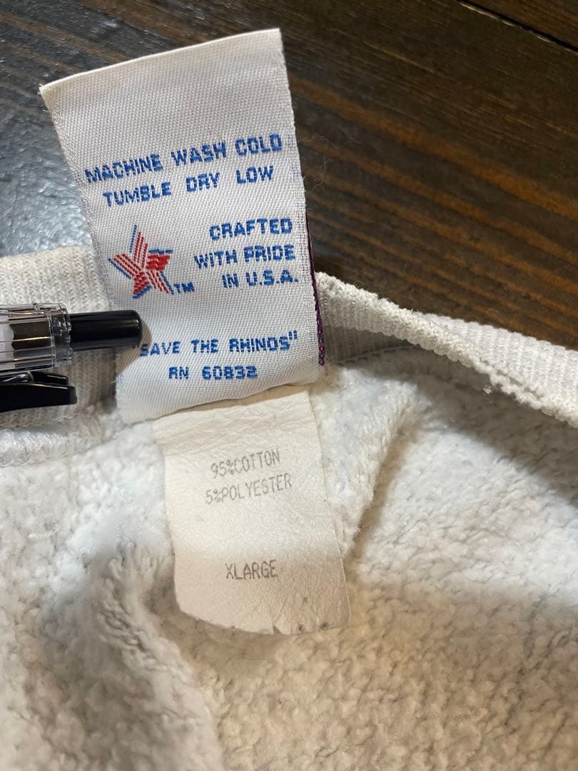 希少 レア リバースウィーブ タイプ USA製 sony スウェット