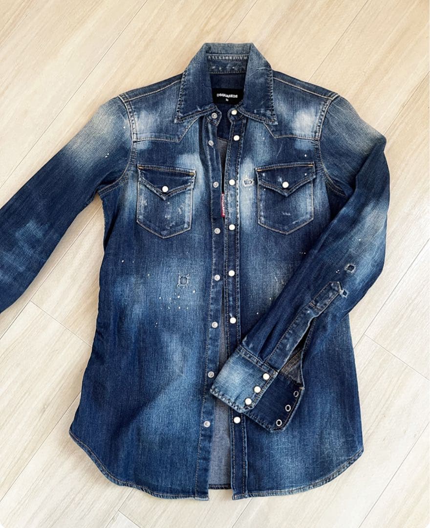 ディースクエアード　デニムジャケット　レディース　アウター
