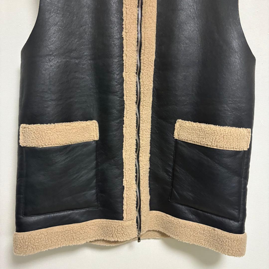 【極美品】ニードルス フェイクムートン チベタンベスト Ｌ