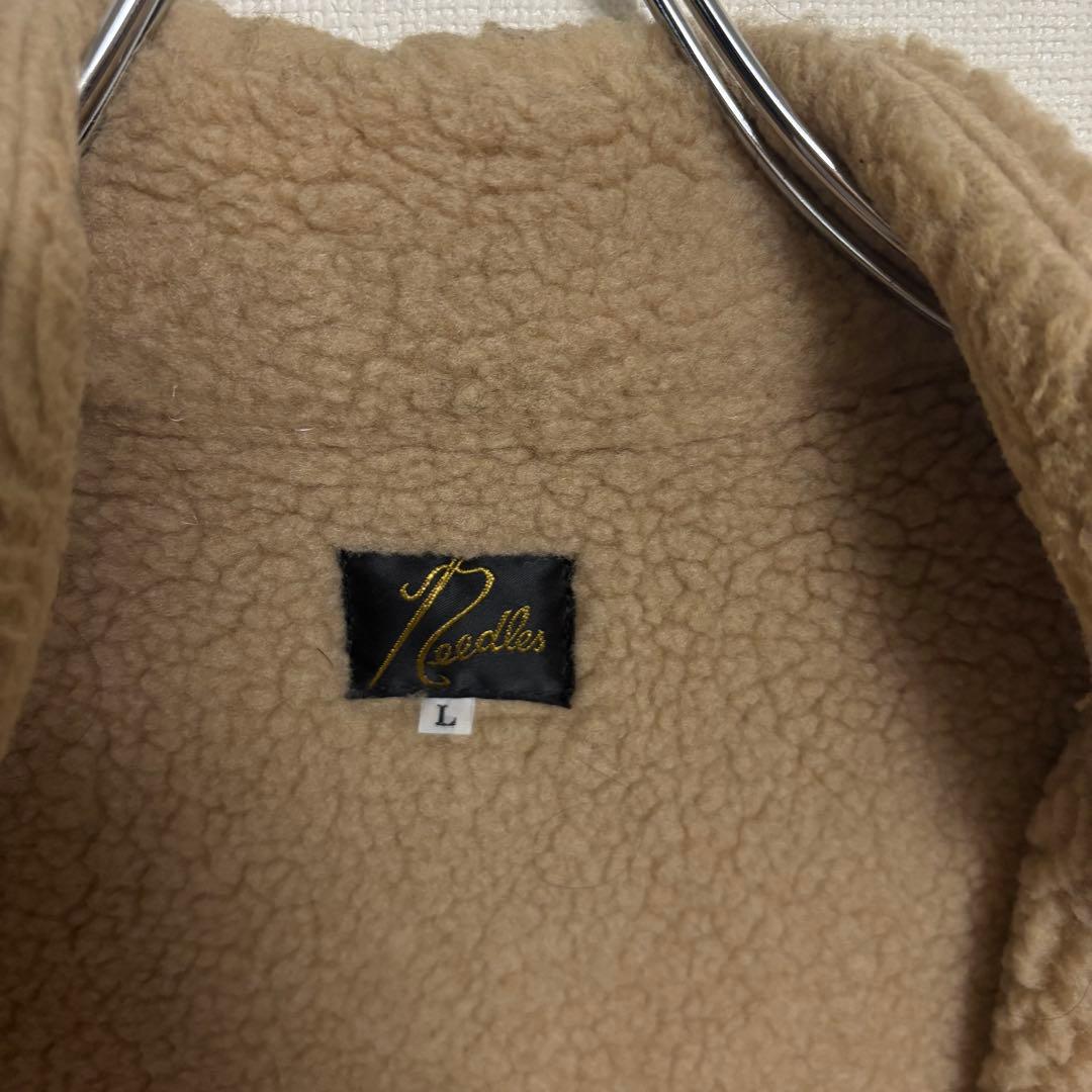 【極美品】ニードルス フェイクムートン チベタンベスト Ｌ