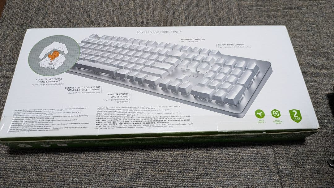 Razer Pro Type ワイヤレスメカニカルキーボード