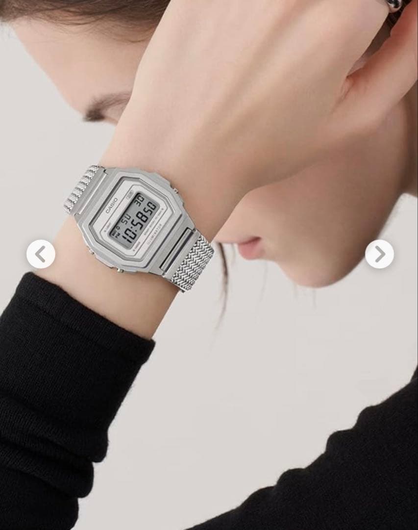 ★希少レア・未使用★お洒落　カシオ　フルメタル　デジタル時計