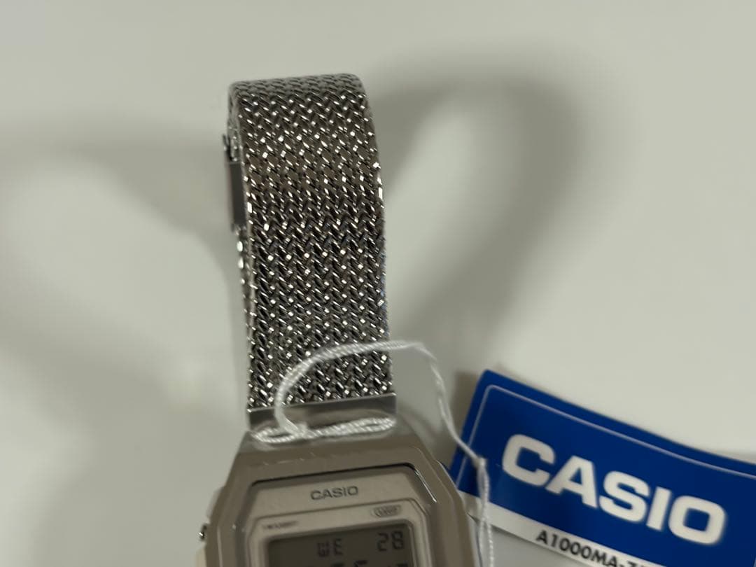 ★希少レア・未使用★お洒落　カシオ　フルメタル　デジタル時計