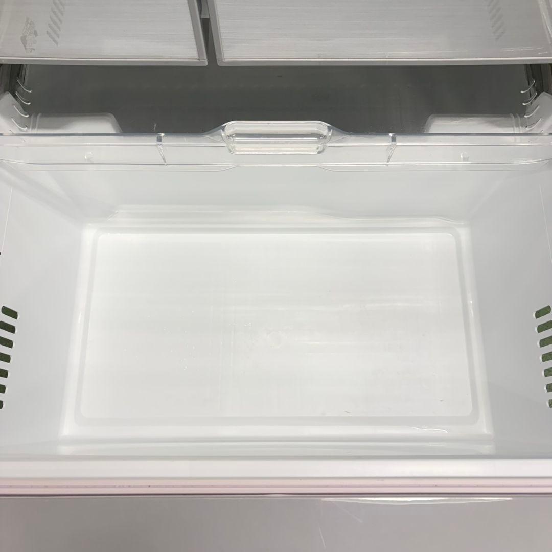 634 東芝　大型冷蔵庫　500Ｌ強　小型　家庭用　観音開き　自動製氷　シルバー