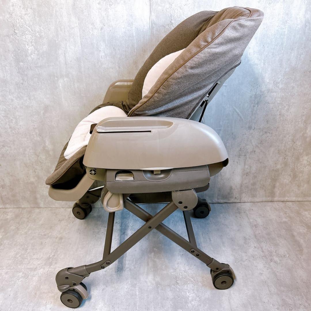 【美品】 combi ネムリラAT ハイローチェア オートスウィング